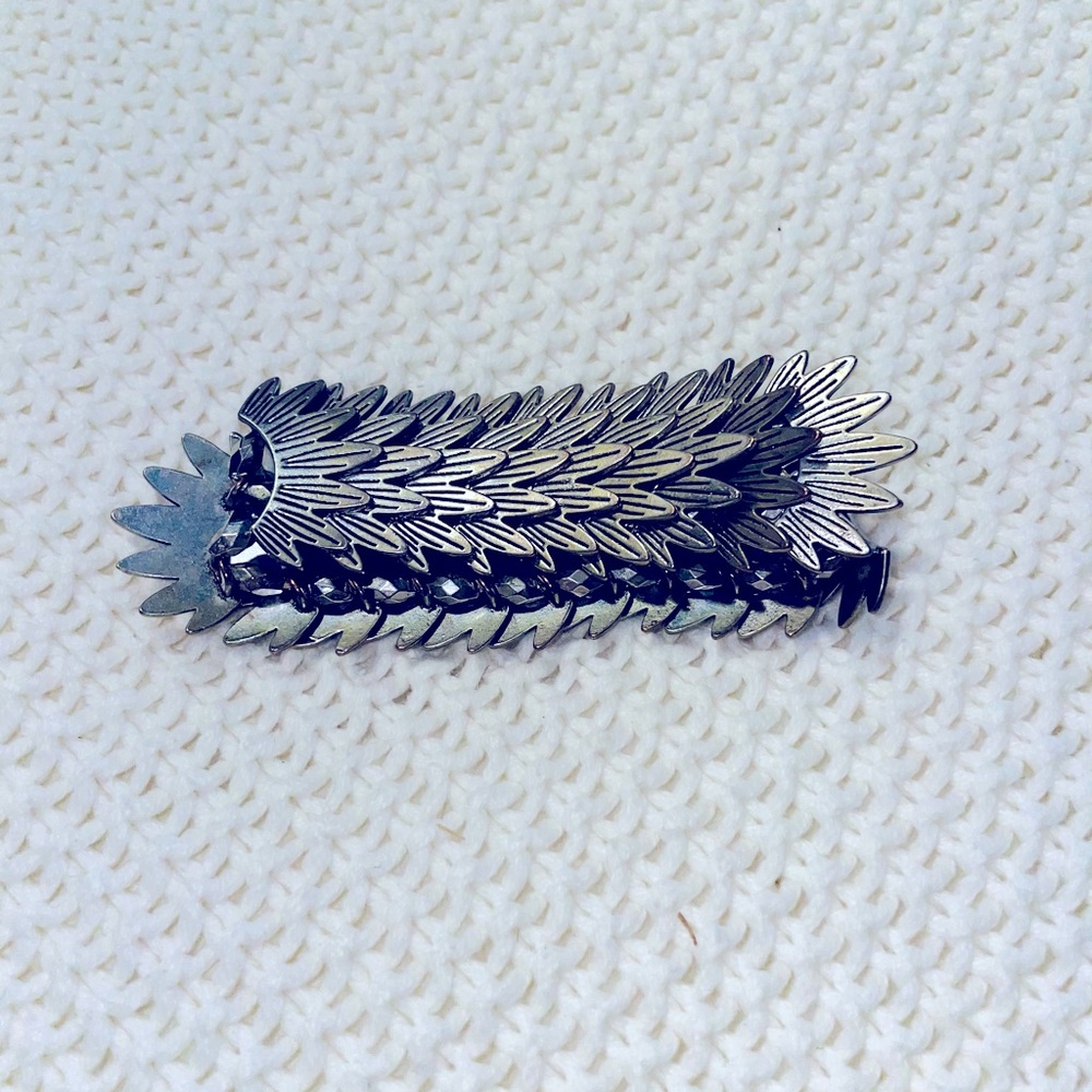 Funky silver bracelet